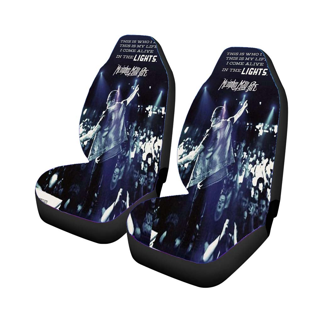 Memphis May Fire Light Car Seat Covers