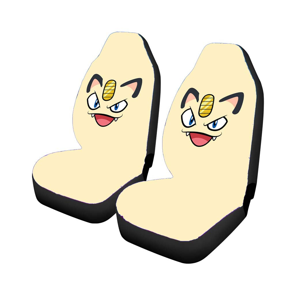 Meowth Pokemon Car Seat Covers