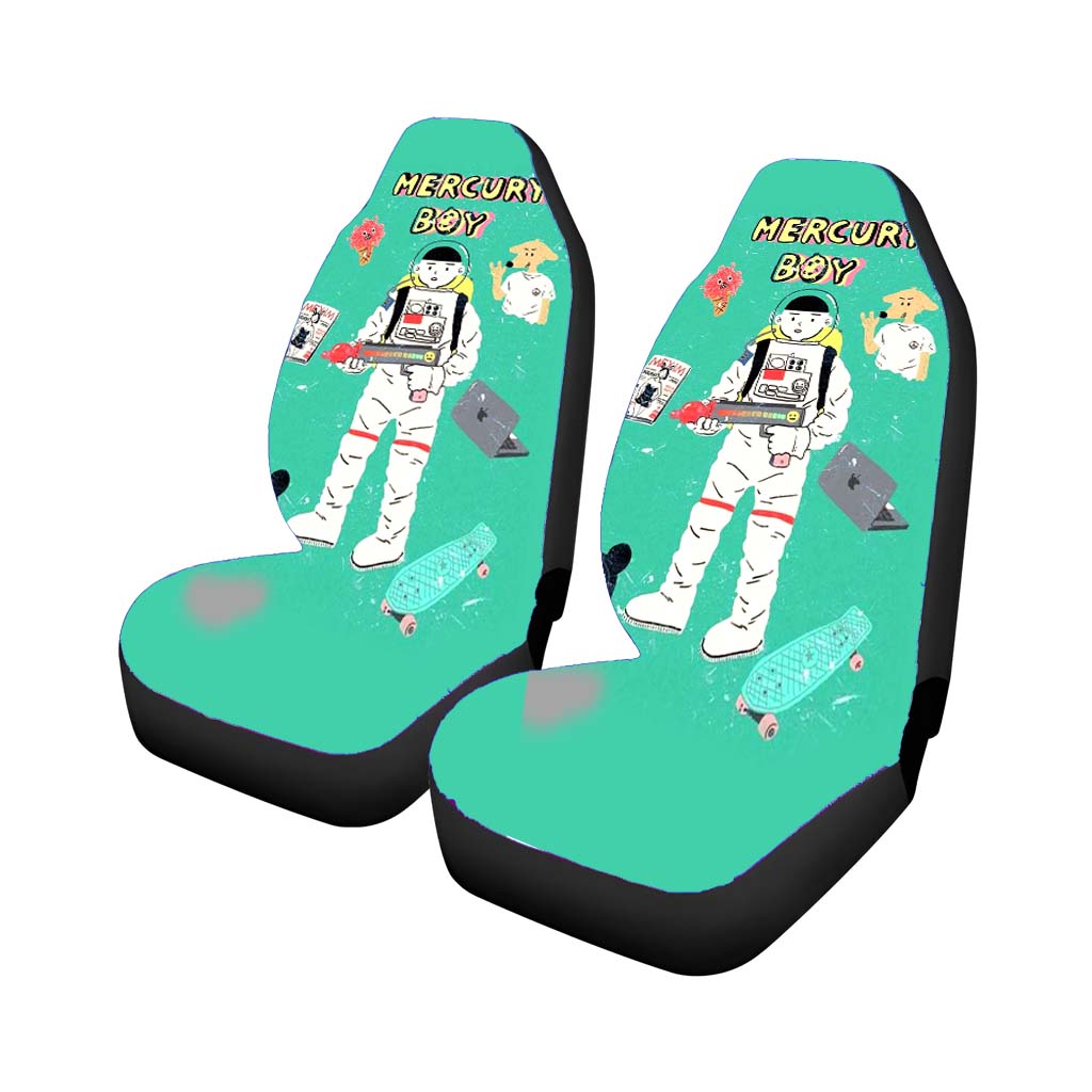 Mercury Boy Brave Spaceman Universe Car Seat Covers