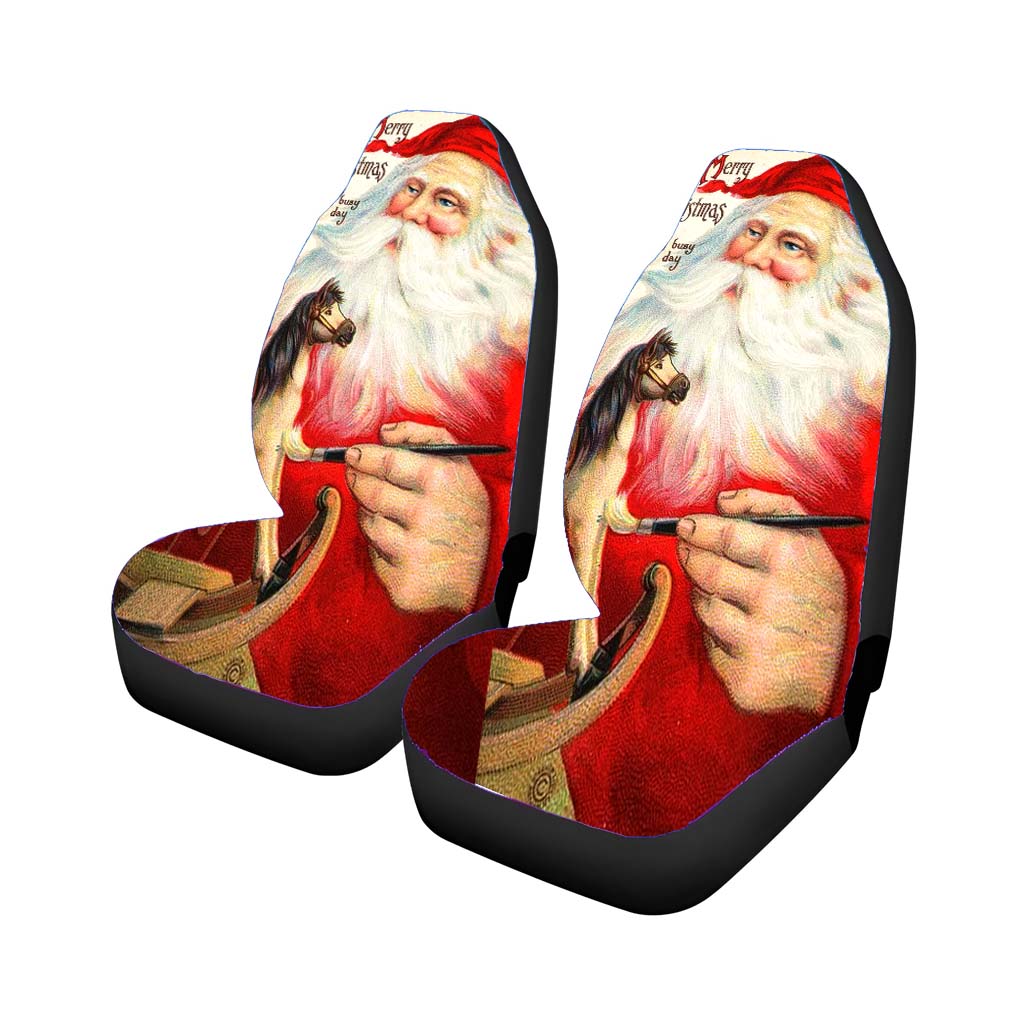 Merry Christmas My Busy Day Car Seat Covers