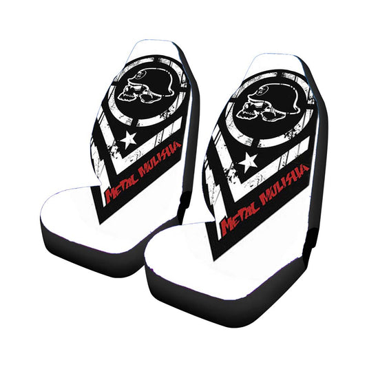 Metal Mulisha Black Logo Car Seat Covers Universal Fit