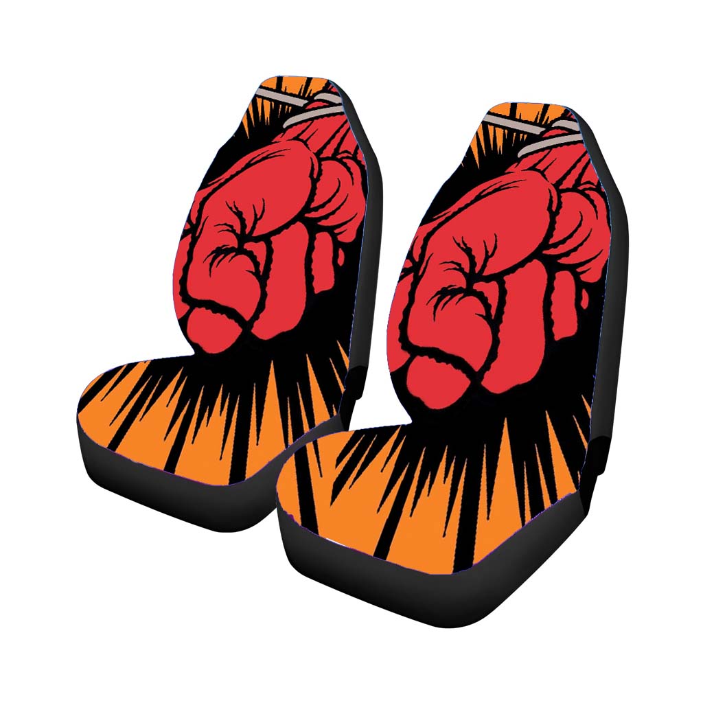 Metalilica Cover Red Car Seat Covers