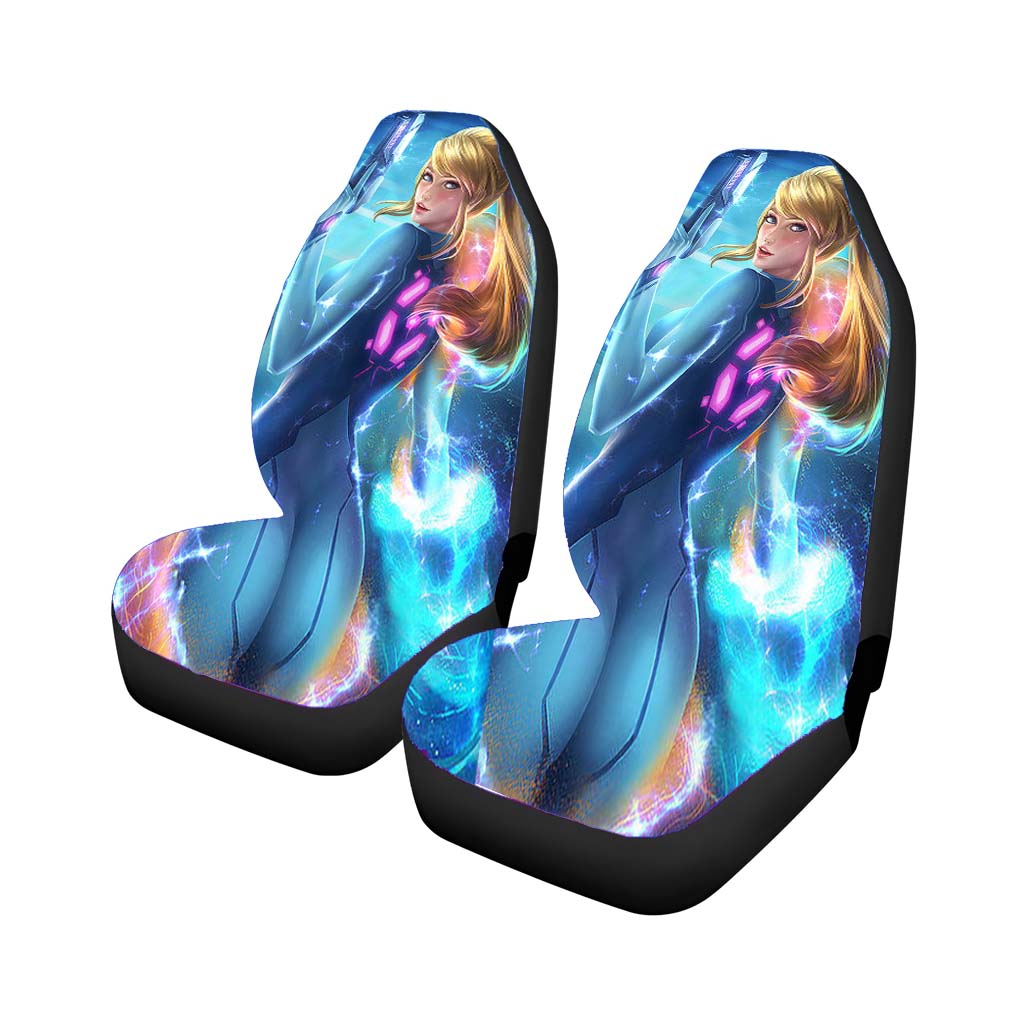 Metroid Samus Aran Car Seat Covers