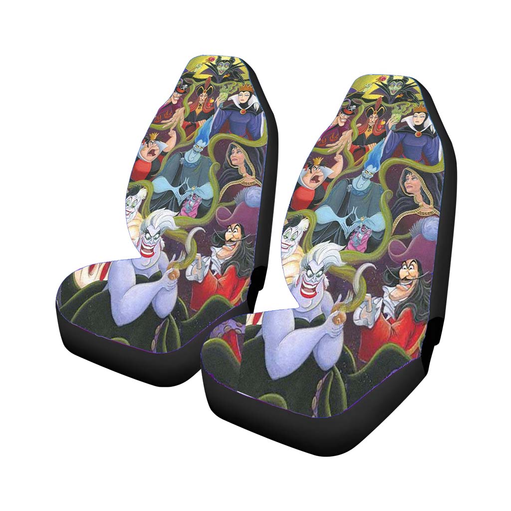 Michelle St Laurent Disney Villains Collage Car Seat Covers