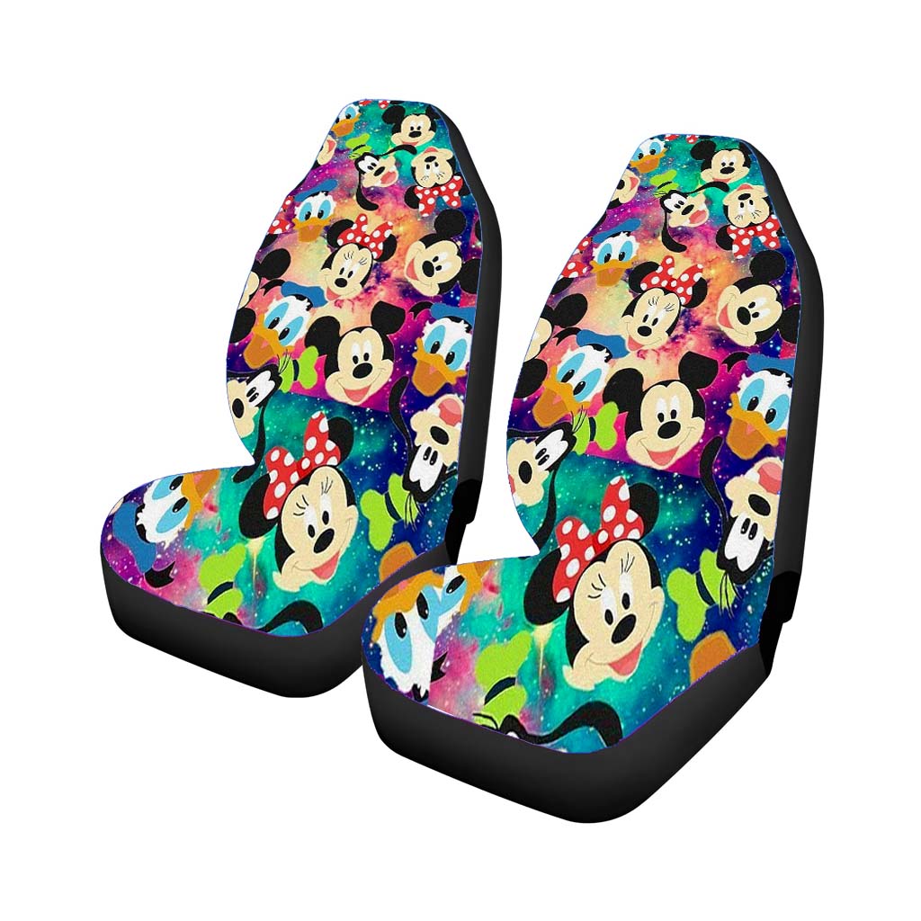 Mickey And Friends Galaxy Wallpaper Car Seat Covers