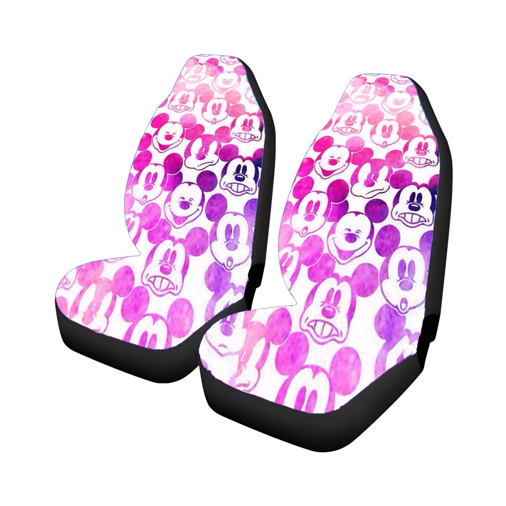 Mickey Mouse Emotic Car Seat Covers