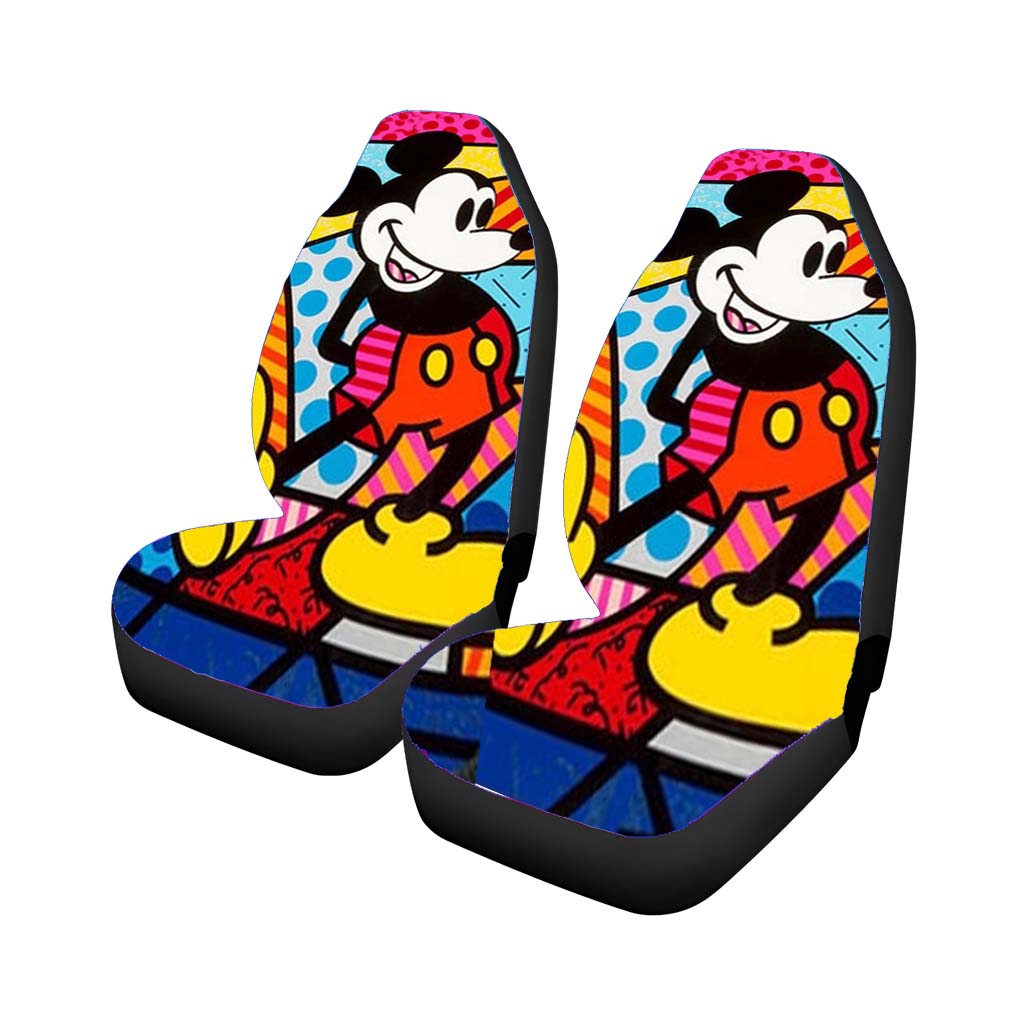 Mickey Mouse Romero Britto 3 Car Seat Covers