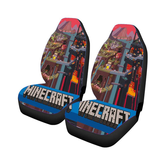Minecraft Creative Car Seat Covers Universal Fit
