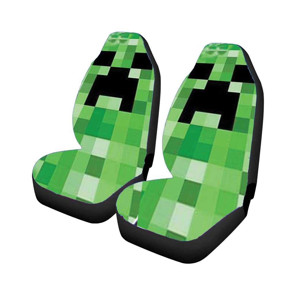 Minecraft Creeper Video Game Car Seat Covers