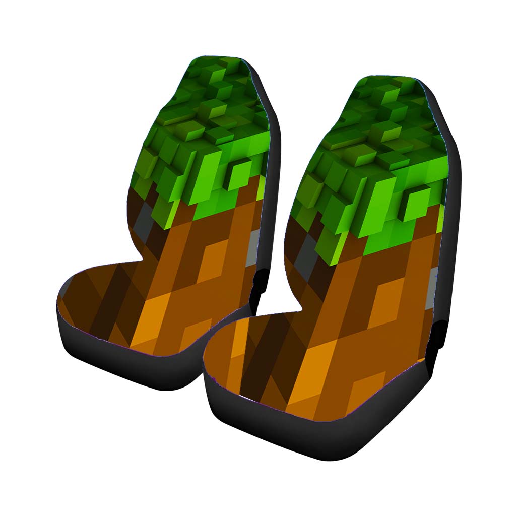 Minecraft Cuboids Car Seat Covers
