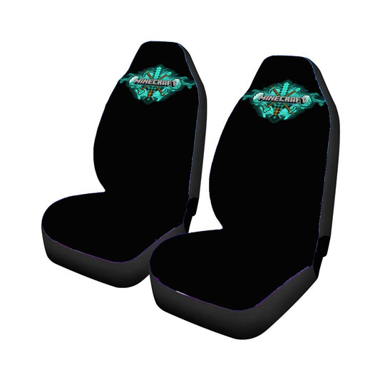 Minecraft Diamond Tools Car Seat Covers Universal Fit