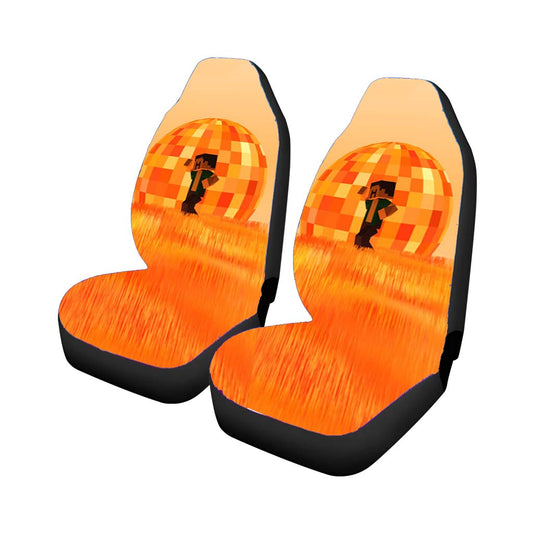 Minecraft Sunset Car Seat Covers Universal Fit