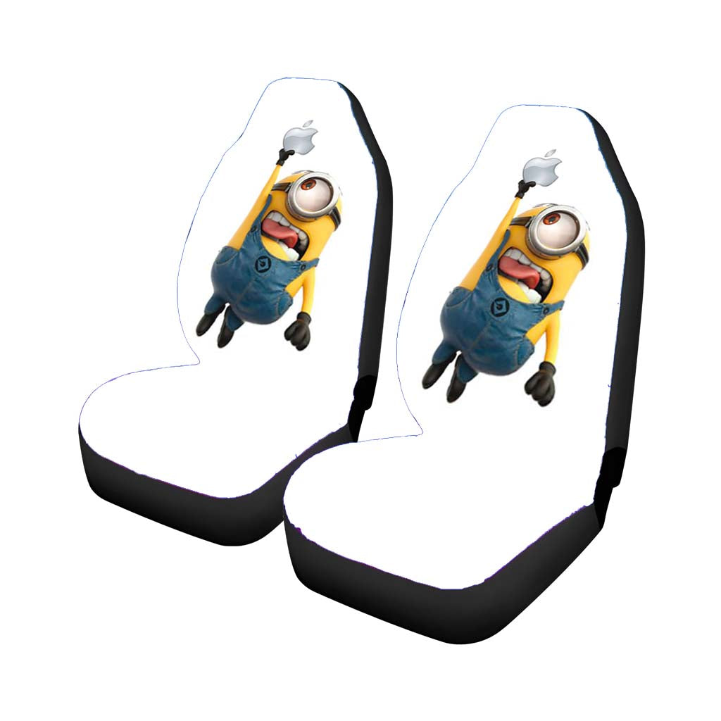 Minion Catch Apple Car Seat Covers