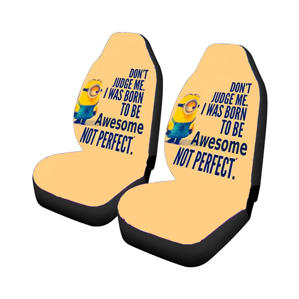 Minions Quote Car Seat Covers