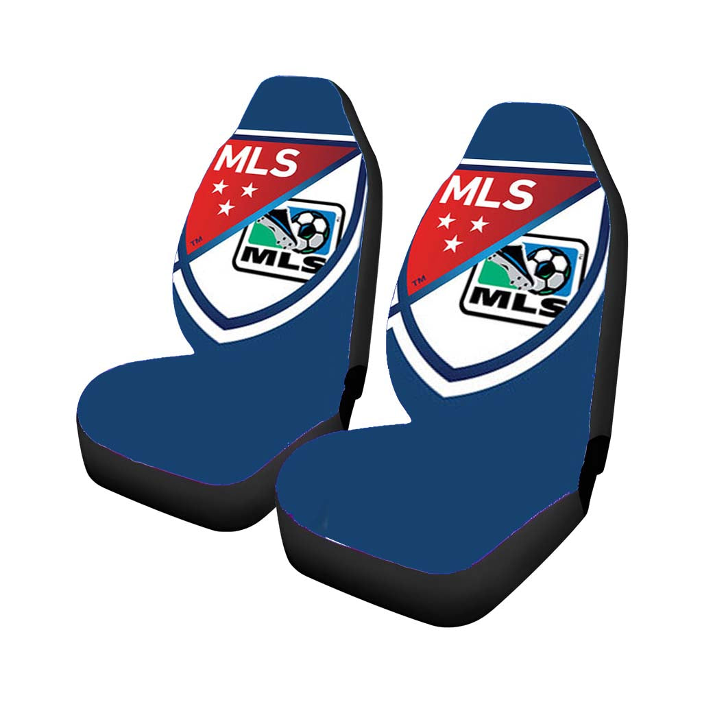 Mls Logo Blue Car Seat Covers