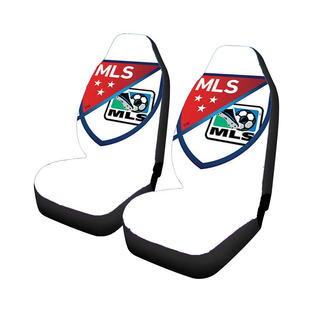 Mls Logo White Car Seat Covers