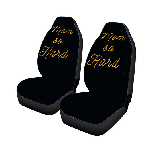 Mom So Hard Momlife Motherhood Momming Car Seat Covers Universal Fit