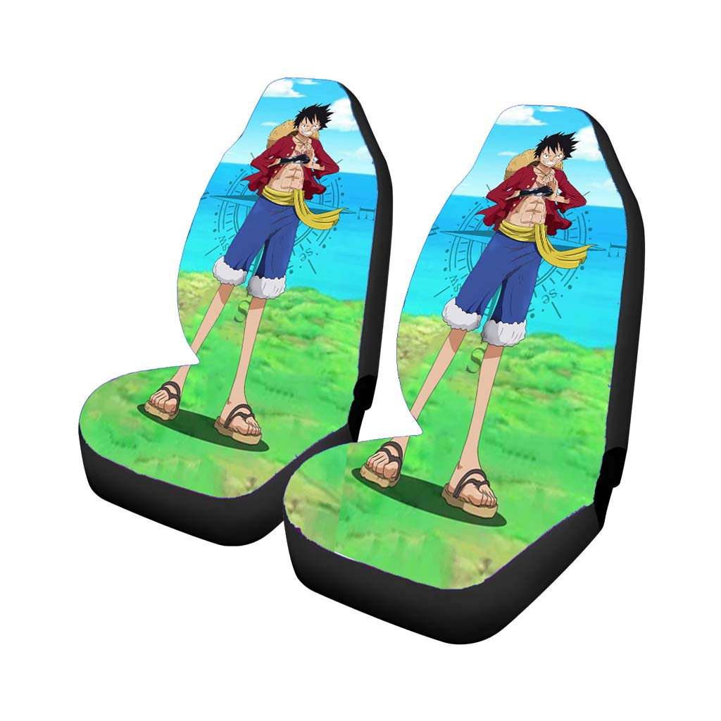 Monkey D Luffy Pirates Characters Car Seat Covers