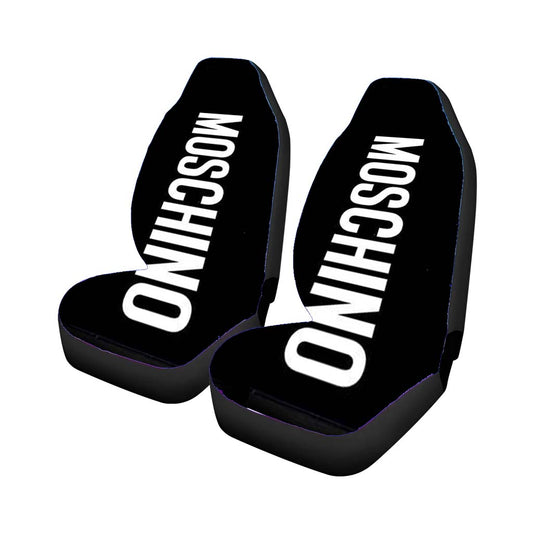 Moschino Text Car Seat Covers Universal Fit