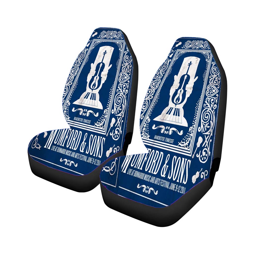Mumford And Sons Music Poster Car Seat Covers