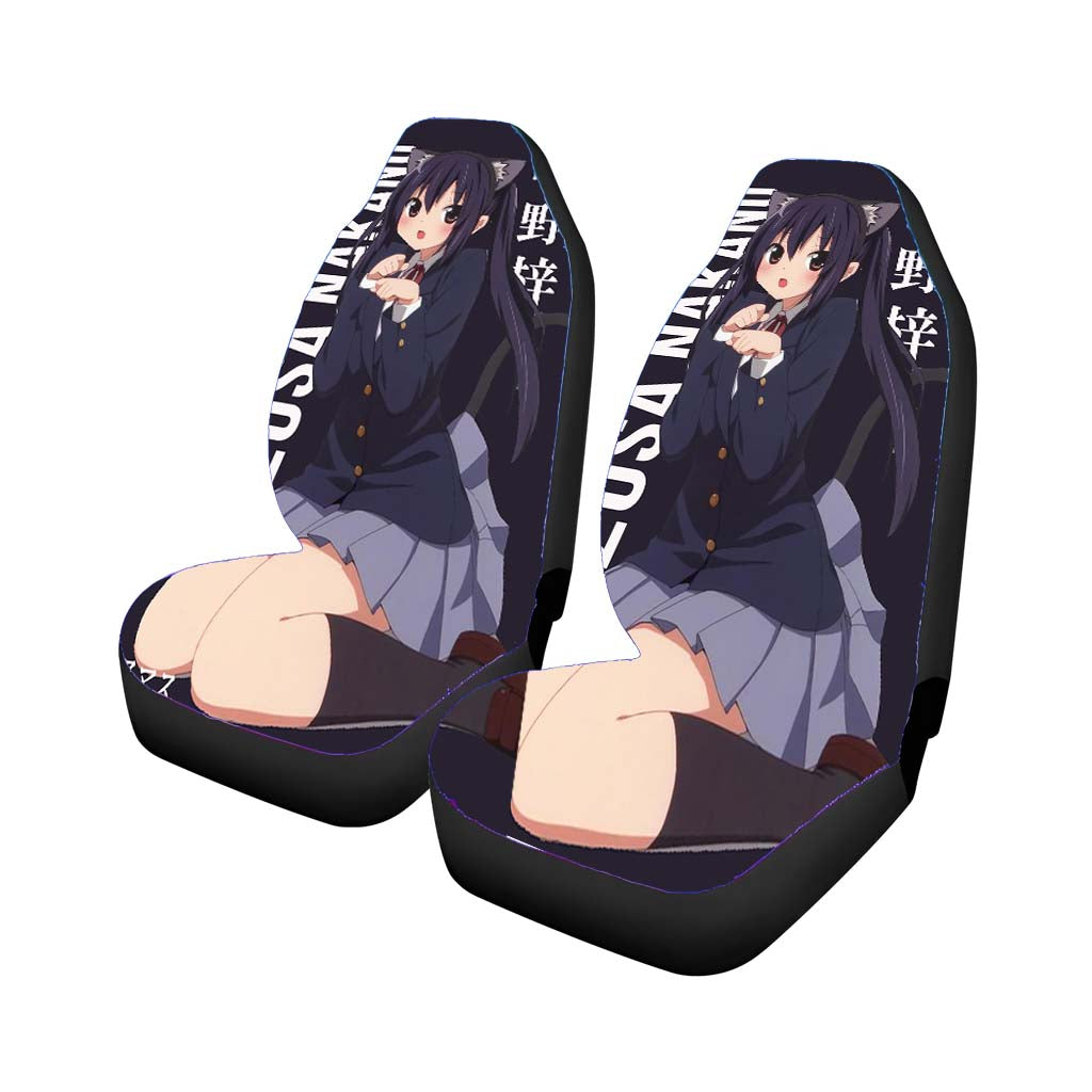 Nakano Azusa K-On Azu Nyan Anime Car Seat Covers