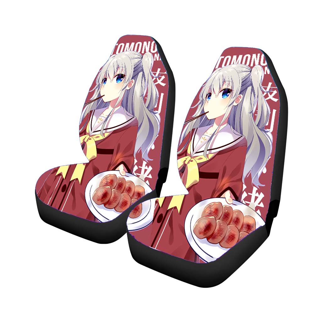 Nao Tomori Charlotte Anime Car Seat Covers