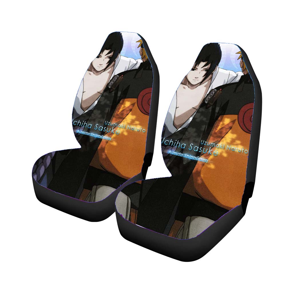 Naruto Cartoon And Sazuke Car Seat Covers