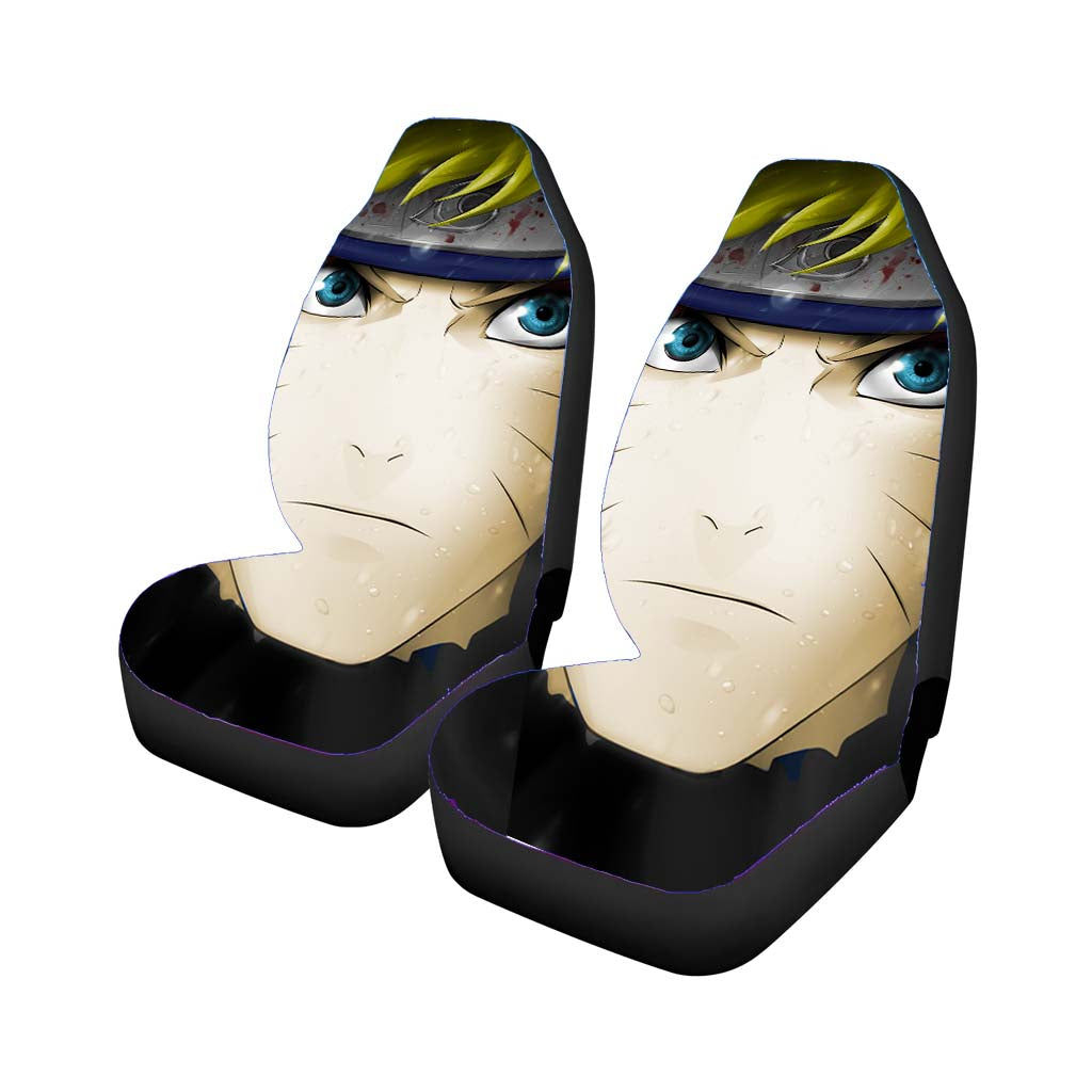 Naruto Cartoon Face Car Seat Covers