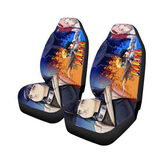 Naruto Cartoon Movies Hinata Car Seat Covers Universal Fit