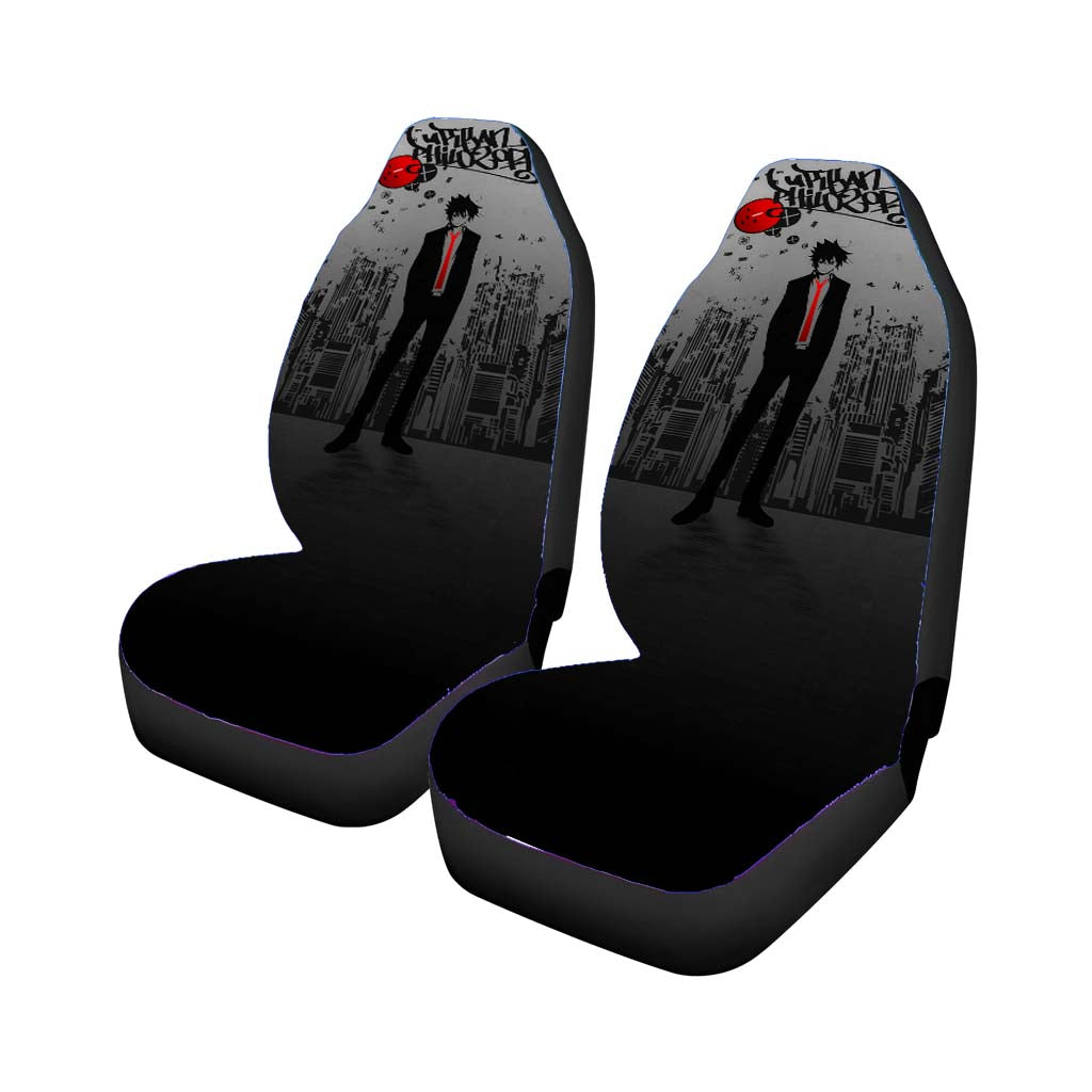 Naruto Cartoon Sasuke Car Seat Covers