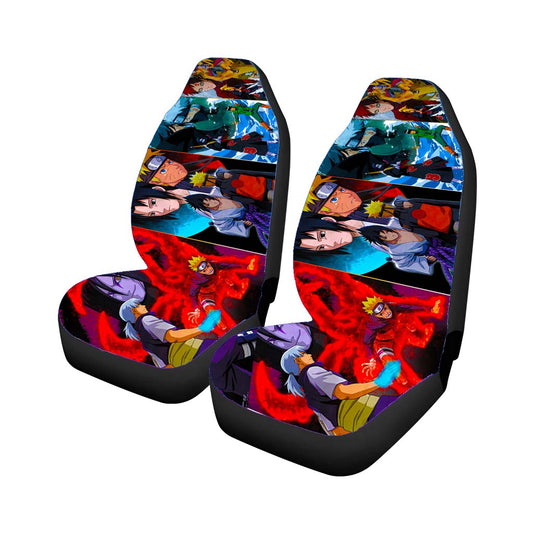 Naruto Characters Car Seat Covers Universal Fit