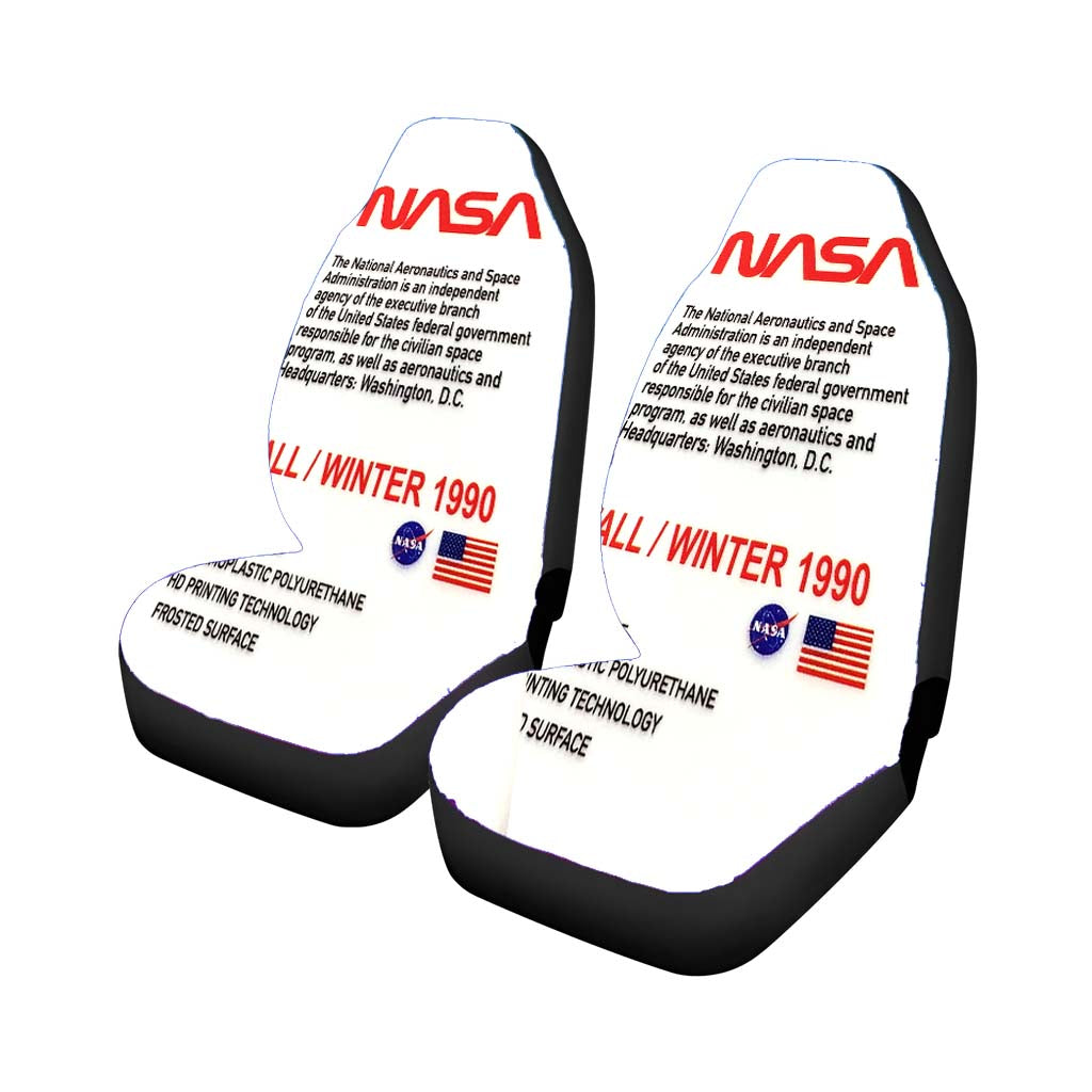 Nasa Quotes On White Car Seat Covers