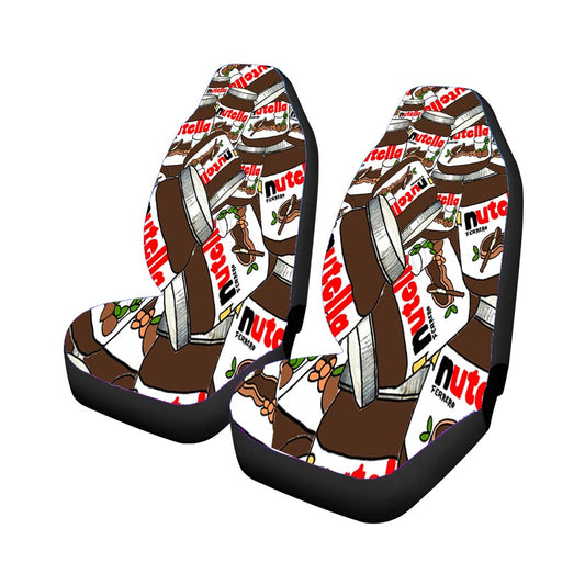Nutella Wallpaper Car Seat Covers Universal Fit