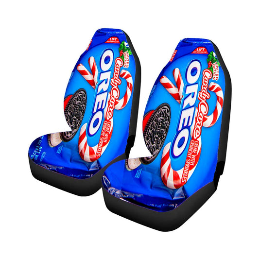 Oreo Candy Cane Car Seat Covers Universal Fit