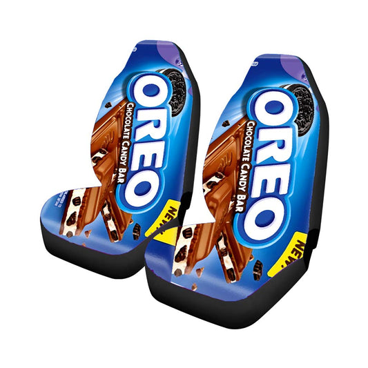 Oreo Chocolate Bar Crunch Cream Milka Car Seat Covers Universal Fit