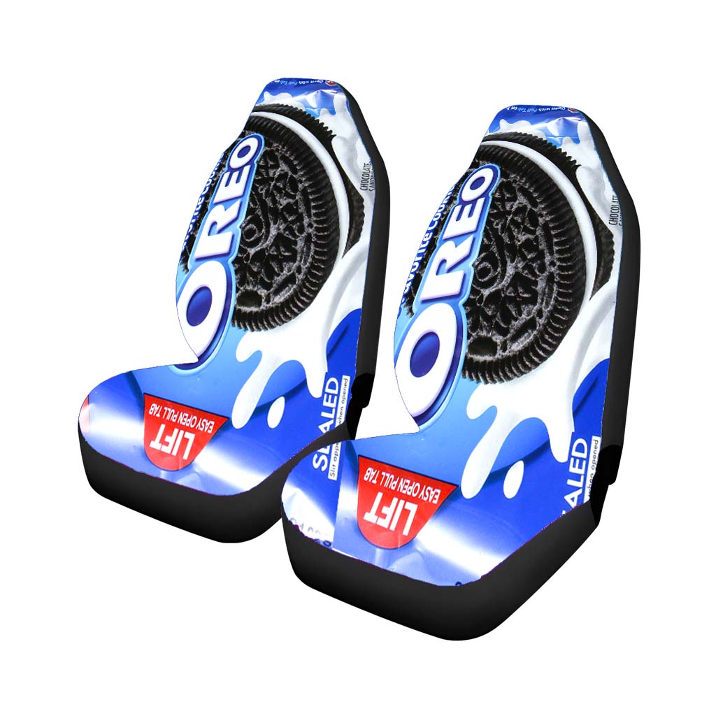 Oreo Creme Sandwich Cookies Car Seat Covers