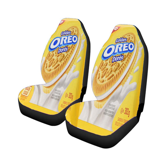 Oreo Golden Sandwich Cookies Car Seat Covers Universal Fit