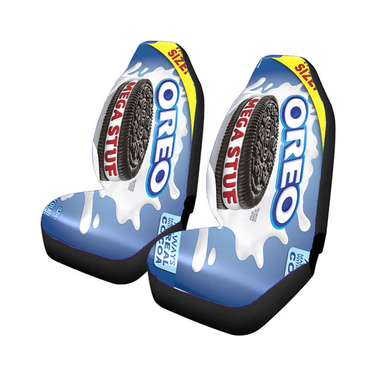 Oreo Mega Stuf Cookies Car Seat Covers Universal Fit