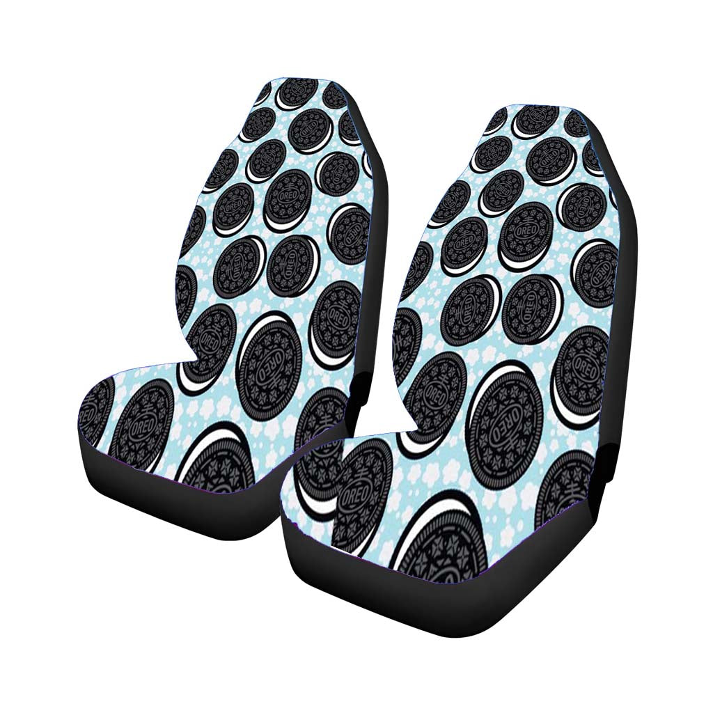 Oreo Wallpaper Food Cookies Car Seat Covers