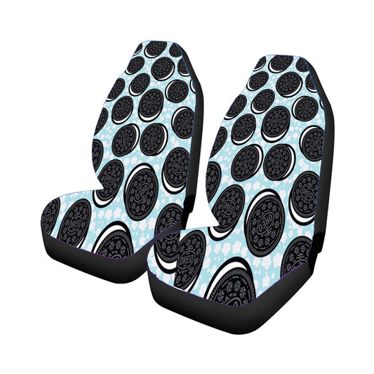 Oreo Wallpaper Food Cookies Car Seat Covers Universal Fit