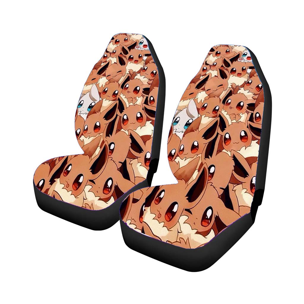 Original First Eevee Pokemon Car Seat Covers