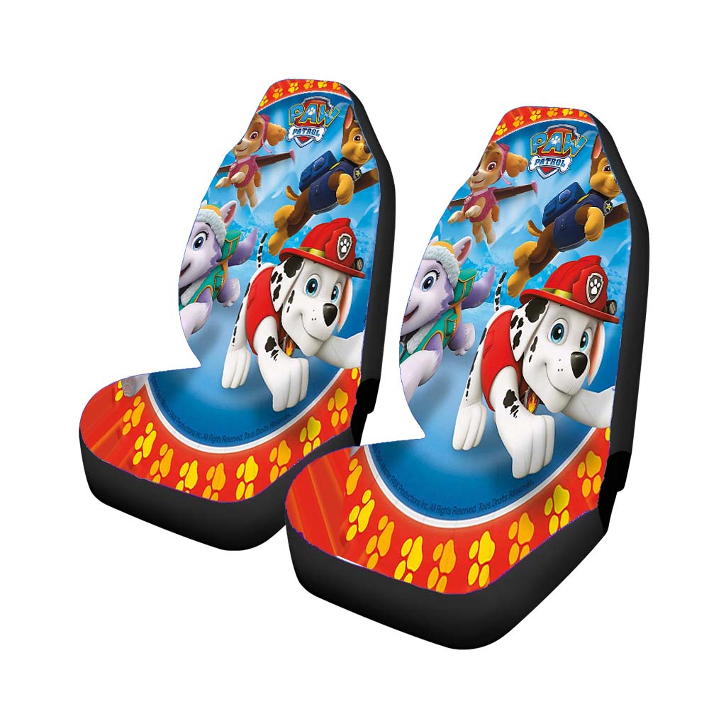 Paw Patrol Dogs Wallpaper Car Seat Covers