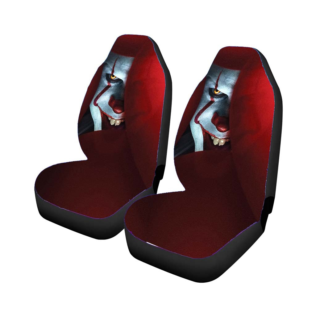 Pennywise It Chapter Scary Clown Red Ballo Car Seat Covers