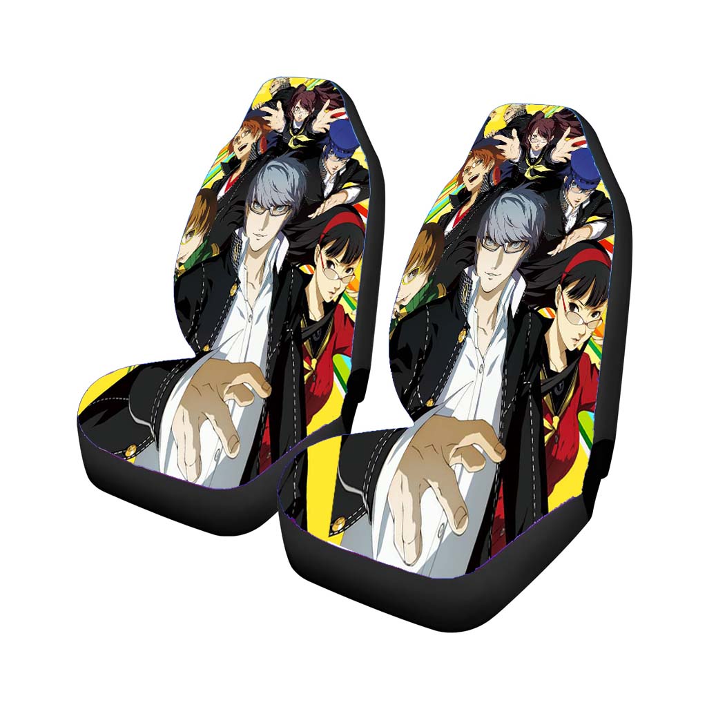 Persona 4 Golden All Characters Poster Car Seat Covers