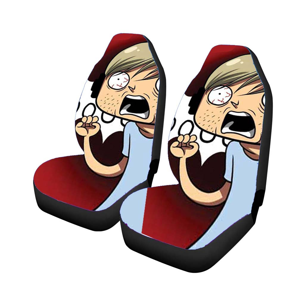 Pewdiepie Cartoon Car Seat Covers