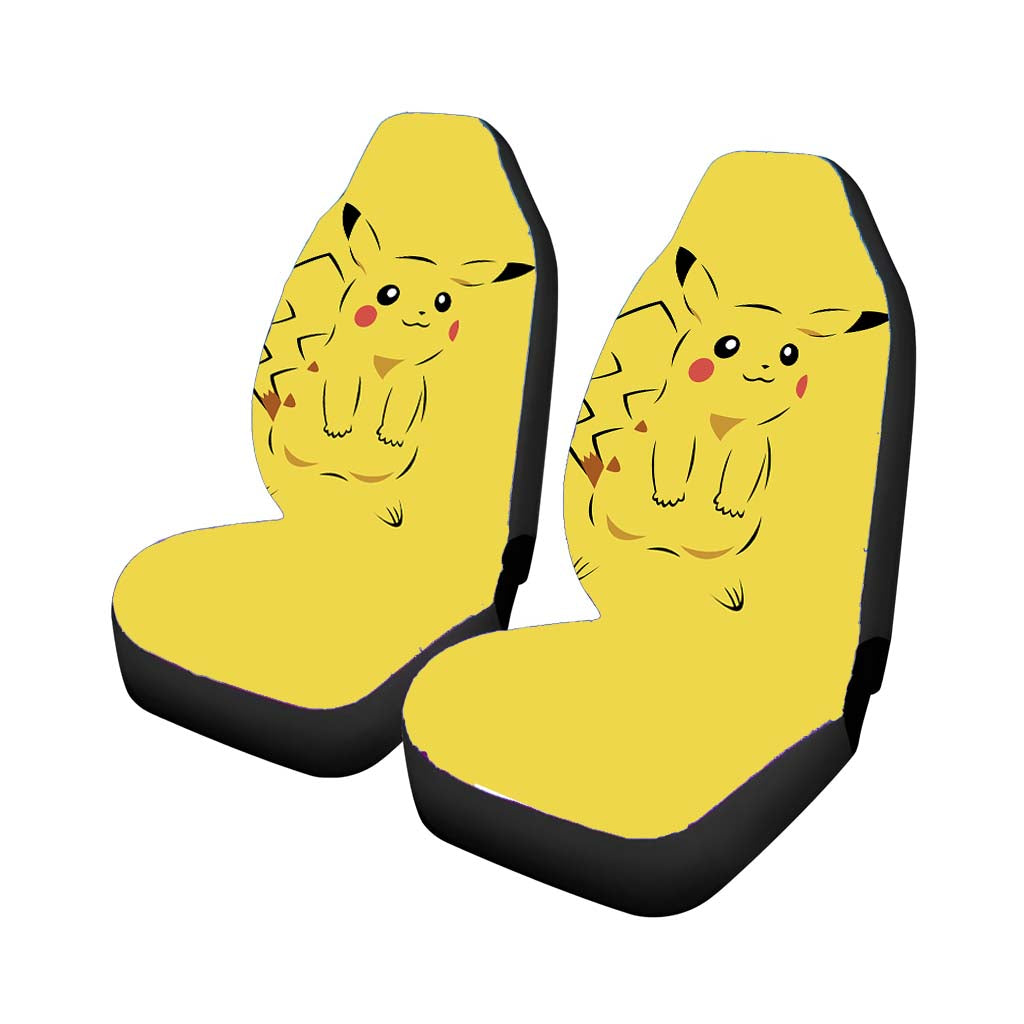 Pikachu Poke Car Seat Covers