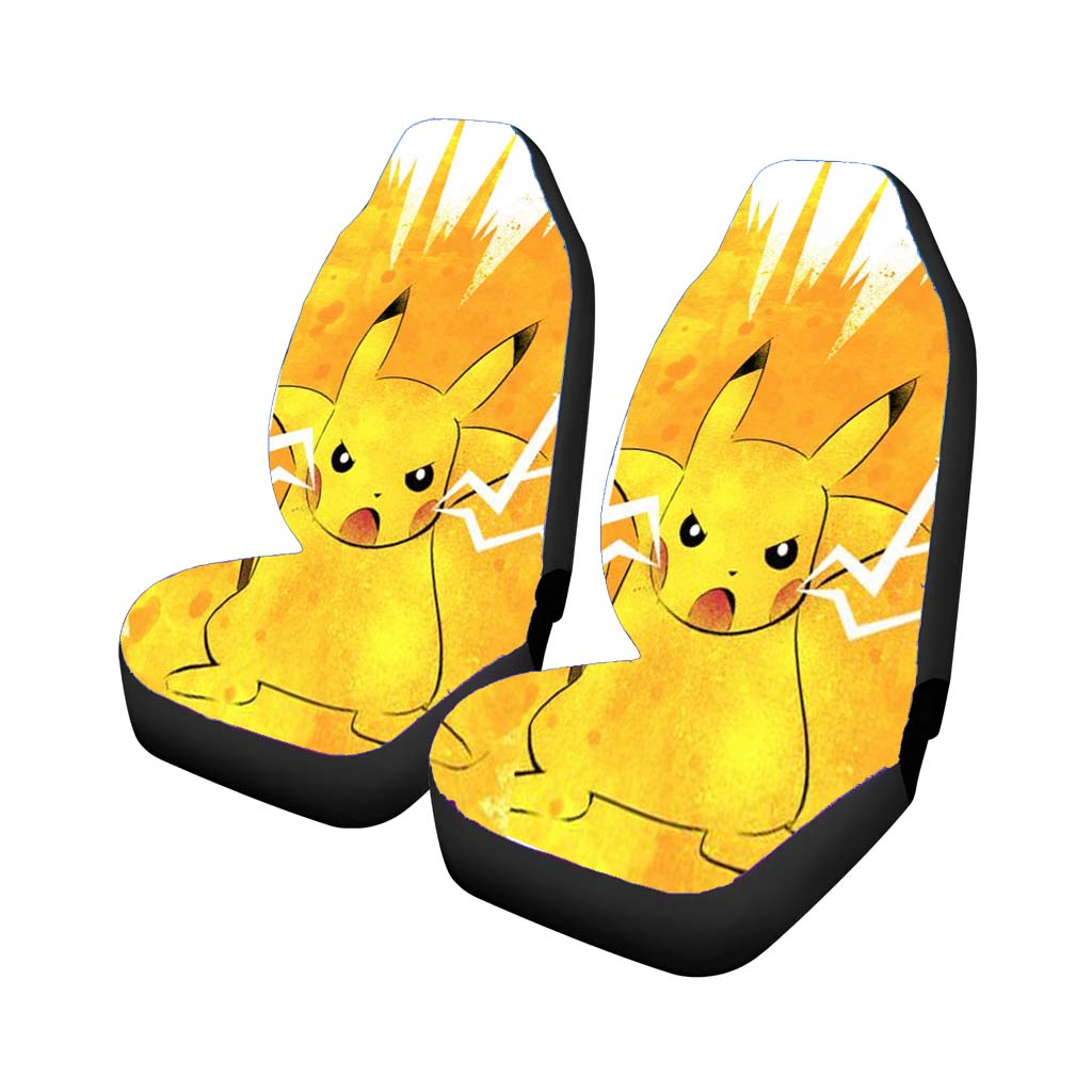 Pikachu Pokemon Electric Car Seat Covers