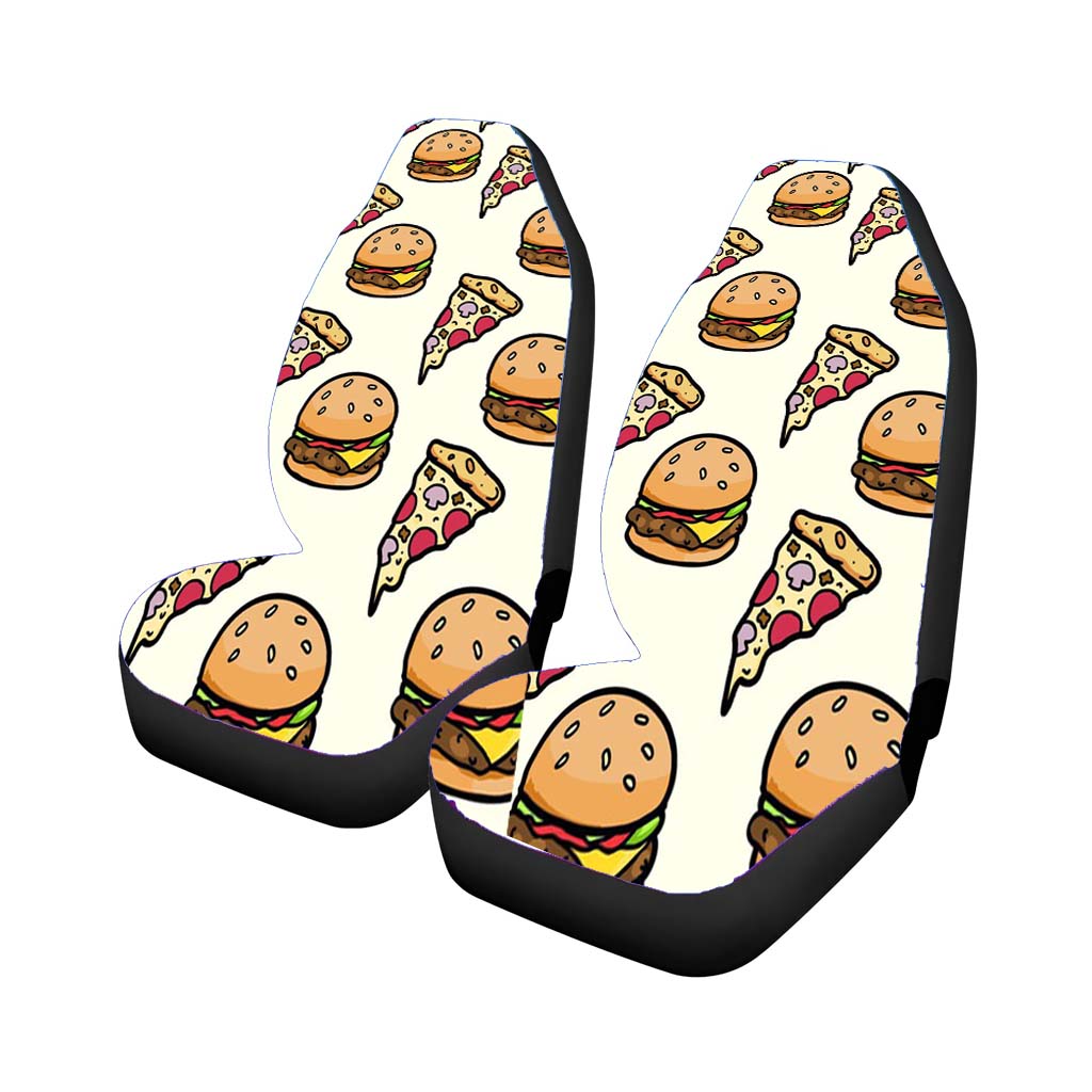 Pizza Food And Wallpaper Car Seat Covers