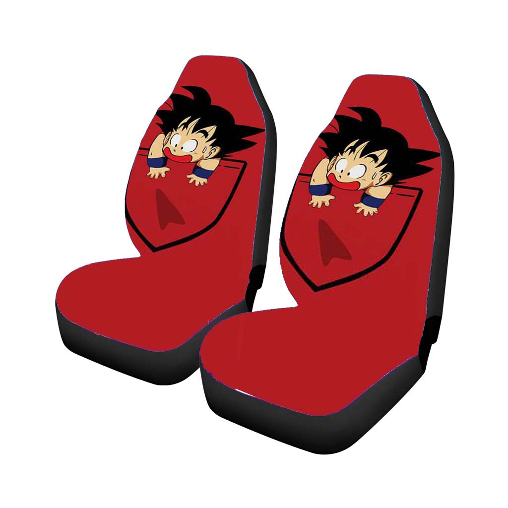 Pocket Goku Car Seat Covers