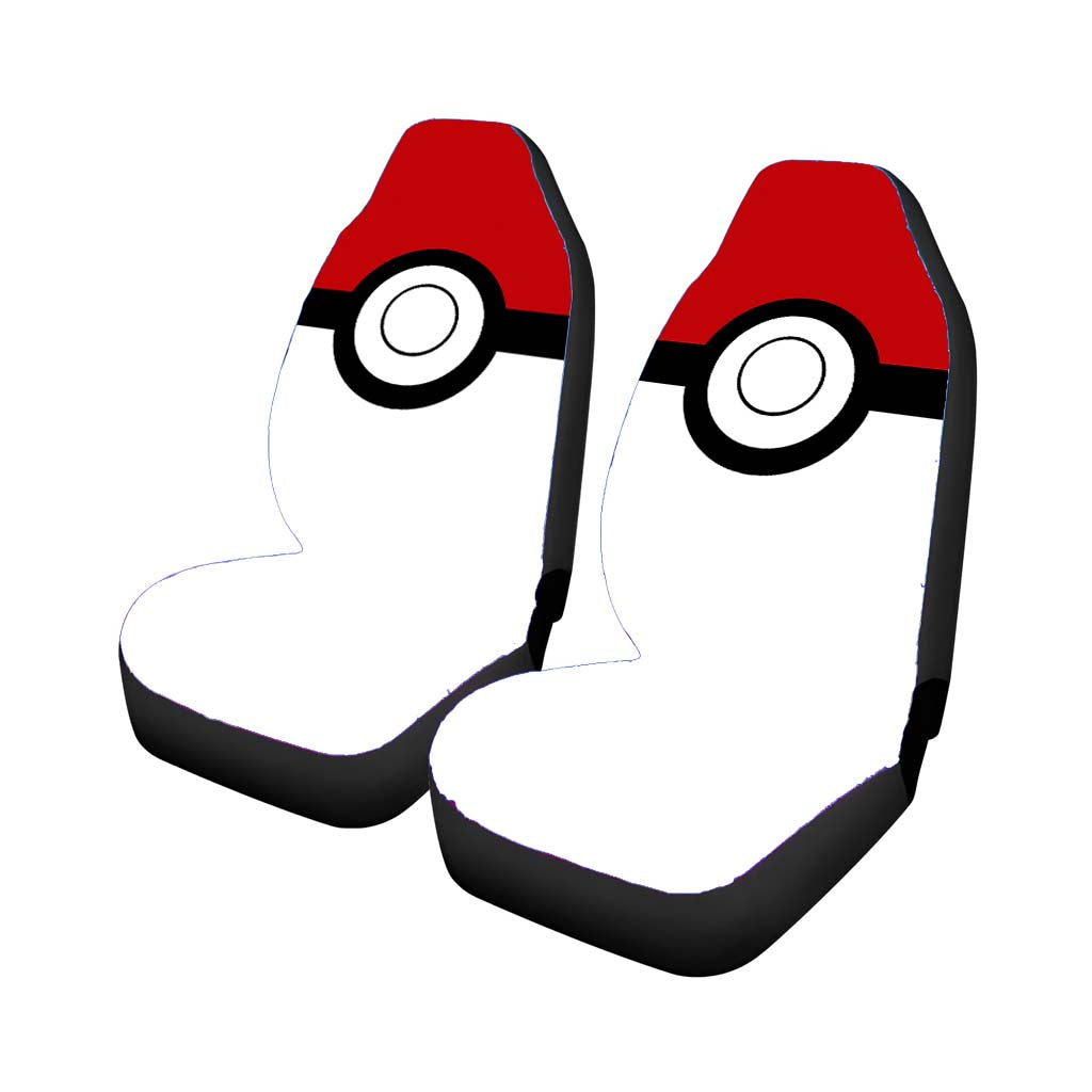 Pokeball Pokemon Car Seat Covers